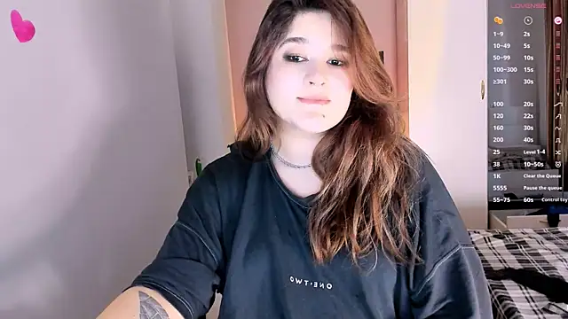 Snapshot of July_Slowdive chatting on 02-12-25, 12:12 July Slowdive online show from 02-12-25, 12:12