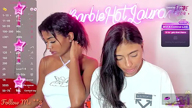 Snapshot of BarbieHotLaura chatting on 03-20-25, 09:46 BarbieHotLaura online show from 03-20-25, 09:46