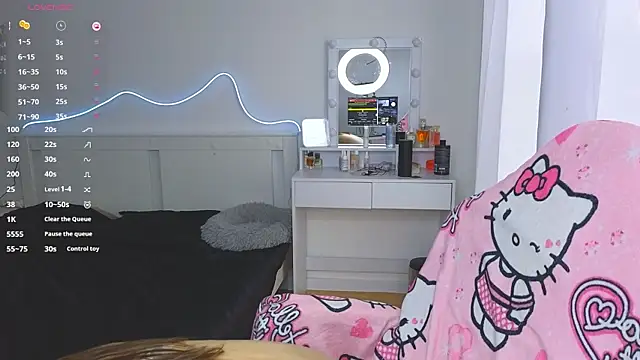 Snapshot of AliceSpark chatting on 10-30-25, 10:49 AliceSpark online show from 10-30-25, 10:49