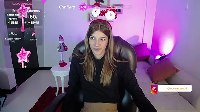 Snapshot of Nora_Vennucci chatting on 12-17-24, 07:48 Nora Vennucci online show from 12-17-24, 07:48