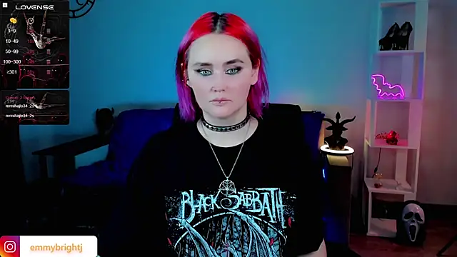 Snapshot of Emmybrightj_ chatting on 01-23-25, 07:43 Emmybrightj online show from 01-23-25, 07:43