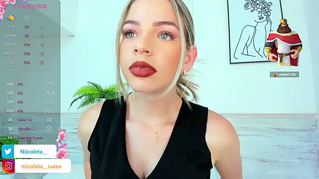 Snapshot of Niicoleta chatting on 03-02-25, 08:07 Niicoleta online show from 03-02-25, 08:07