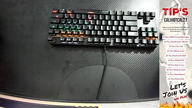 Snapshot of Calihotcaliente277 chatting on 09-18-25, 11:34 Calihotcaliente277 online show from 09-18-25, 11:34