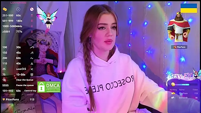 RedVelveten online show from 02-20-25, 03:12