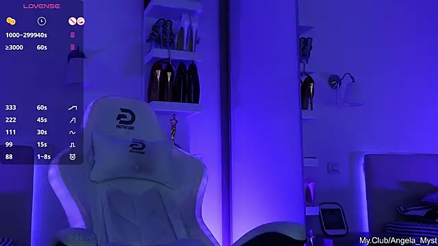 Angela Myst online show from 03-10-25, 07:18