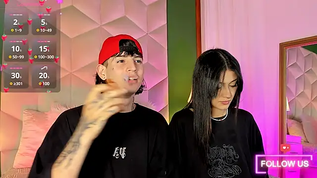 Snapshot of sett_and_gwen chatting on 01-13-25, 09:42 sett and gwen online show from 01-13-25, 09:42