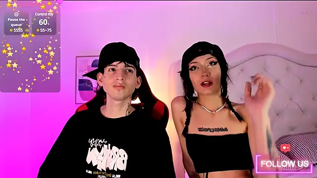 Snapshot of sett_and_gwen chatting on 01-30-25, 06:24 sett and gwen online show from 01-30-25, 06:24