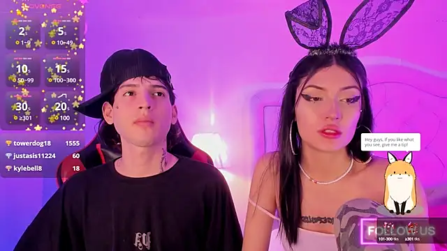 Snapshot of sett_and_gwen chatting on 03-07-25, 10:13 sett and gwen online show from 03-07-25, 10:13