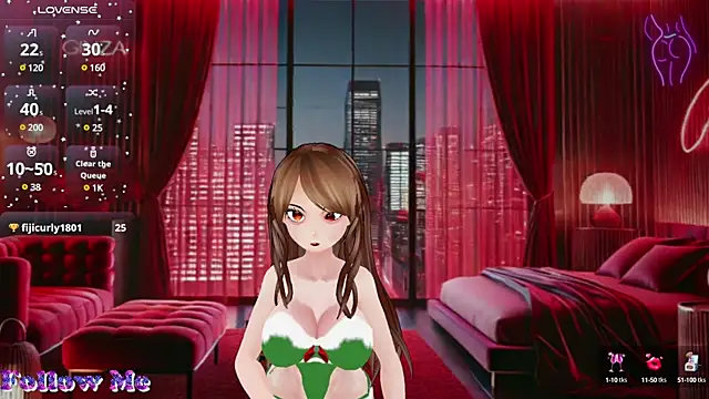 Snapshot of GinzaCum chatting on 12-24-24, 04:55 GinzaCum online show from 12-24-24, 04:55