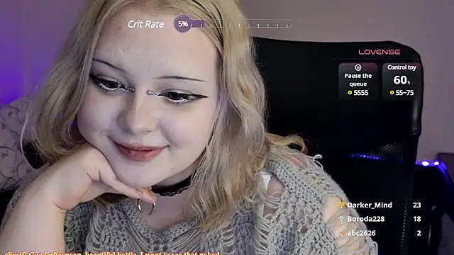 Electro doll online show from 03-11-25, 09:15