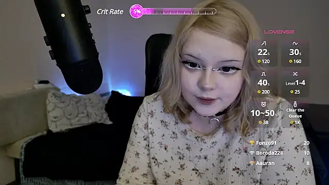 Electro doll online show from 03-13-25, 08:22