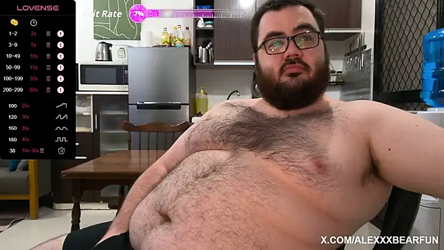 alexxxbear online show from 10-19-25, 11:00