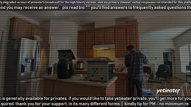 Snapshot of yetieater chatting on 01-16-25, 05:44 yetieater online show from 01-16-25, 05:44