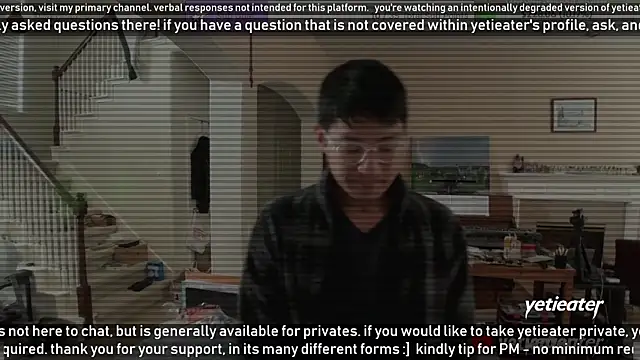 Snapshot of yetieater chatting on 01-21-25, 05:51 yetieater online show from 01-21-25, 05:51