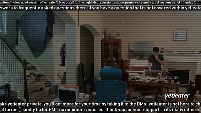 Snapshot of yetieater chatting on 02-10-25, 10:30 yetieater online show from 02-10-25, 10:30