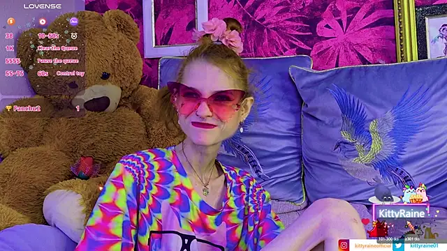Snapshot of KittyRaine chatting on 07-08-26, 12:53 KittyRaine online show from 07-08-26, 12:53