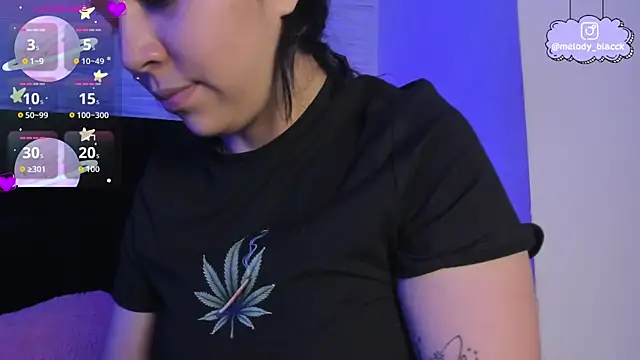 Melody Black  online show from 12-18-25, 08:15