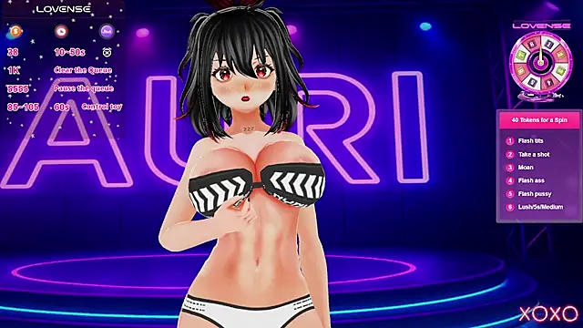 Auri Hikaru online show from 10-04-25, 09:57
