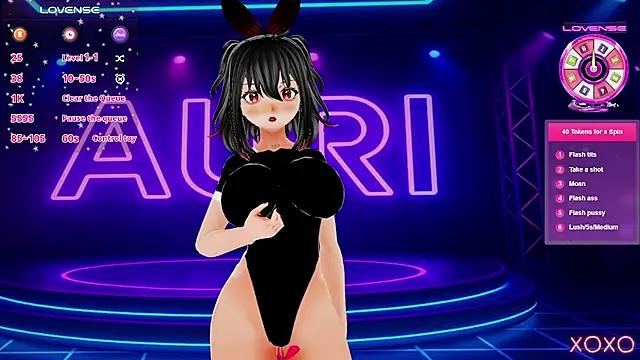 Auri Hikaru online show from 04-10-26, 03:50