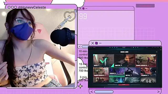 HoneyyCeleste online show from 04-30-26, 06:14