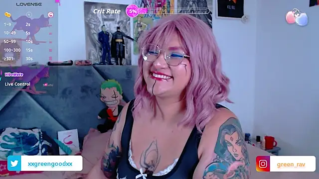 XxGreenGoodxX online show from 10-10-25, 07:13