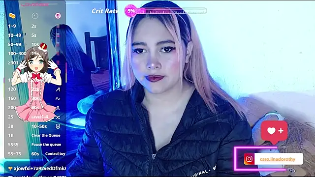 Snapshot of caro_lina20 chatting on 09-25-25, 12:03 caro lina20 online show from 09-25-25, 12:03