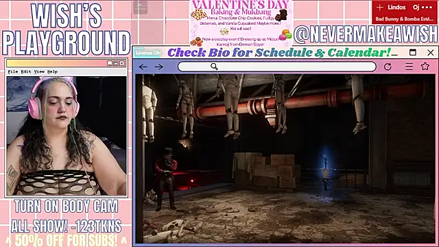 nevermakeawish online show from 02-13-26, 04:52