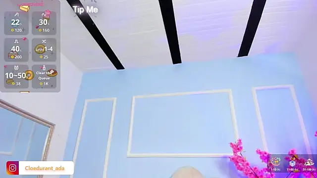 Snapshot of Cloedurant chatting on 09-10-25, 07:47 Cloedurant online show from 09-10-25, 07:47