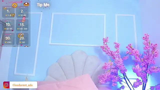 Snapshot of Cloedurant chatting on 09-14-25, 08:08 Cloedurant online show from 09-14-25, 08:08