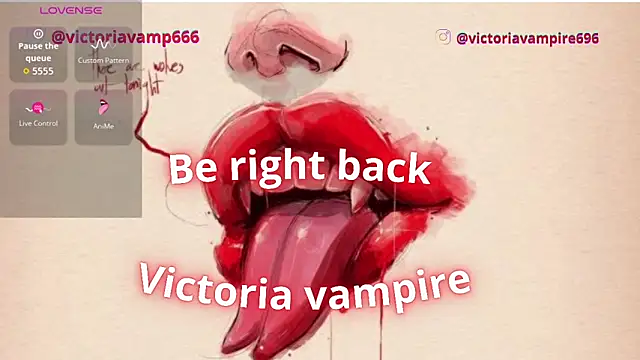 Victoriavampire666 online show from 12-23-25, 01:14