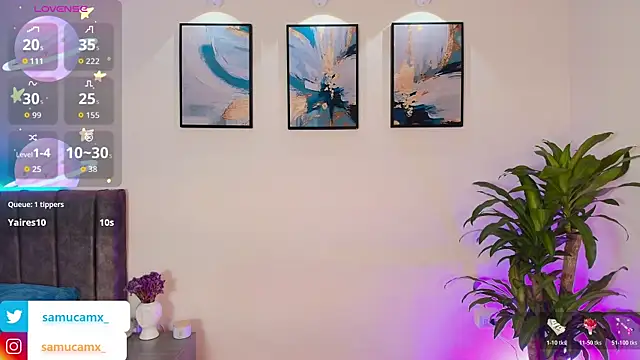 samucamx  online show from 11-10-25, 12:53