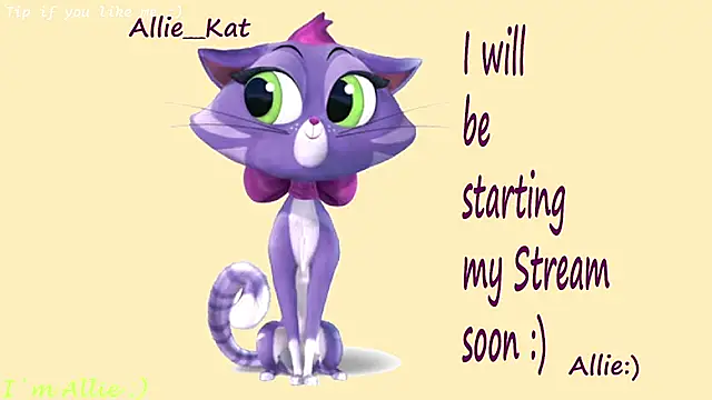 Allie Kat online show from 08-08-26, 02:30