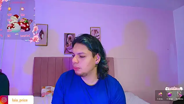 Snapshot of Laia_and_Damian chatting on 11-20-25, 12:16 Laia and Damian online show from 11-20-25, 12:16