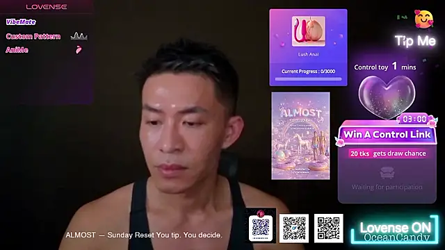 OceanCandy online show from 01-18-26, 03:05