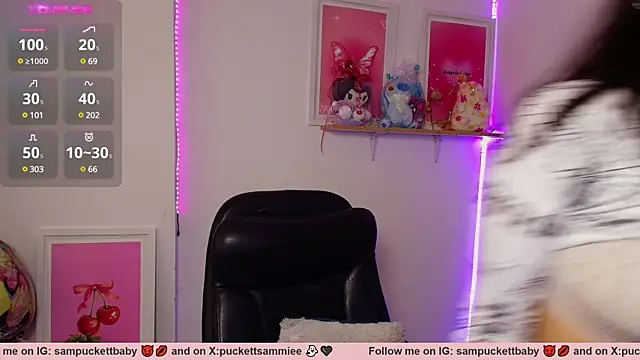 Snapshot of Sampuckettbaby chatting on 03-07-25, 07:05 Sampuckettbaby online show from 03-07-25, 07:05