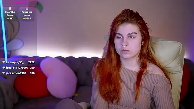 GingerPinky online show from 02-12-26, 05:02