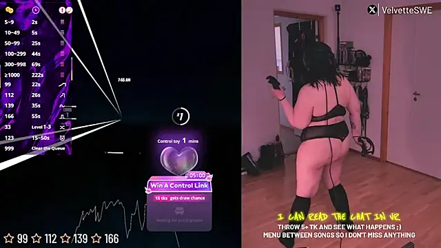 VelvetteSWE online show from 06-19-26, 05:56