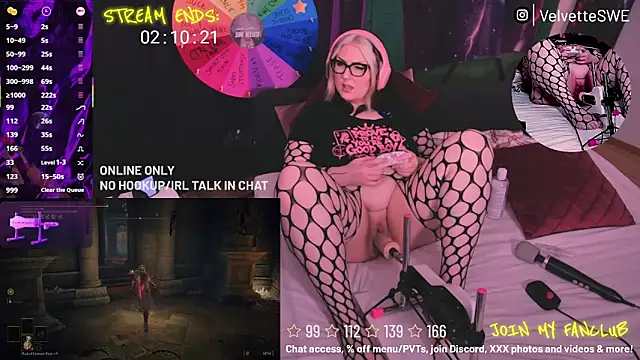 VelvetteSWE online show from 06-22-26, 03:58