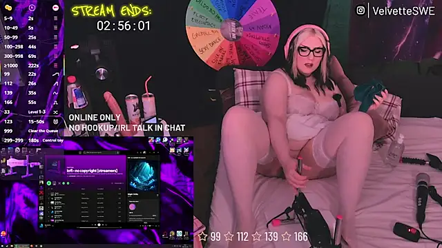 VelvetteSWE online show from 06-26-26, 06:01