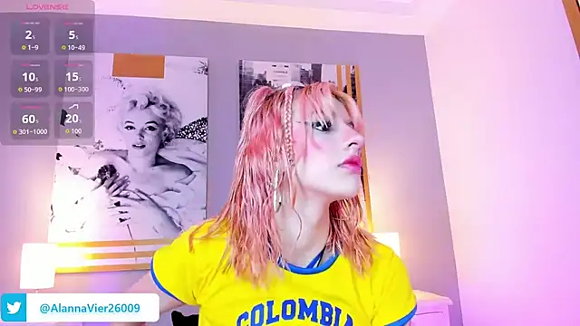 Snapshot of AlannaViera chatting on 07-03-26, 11:49 AlannaViera online show from 07-03-26, 11:49