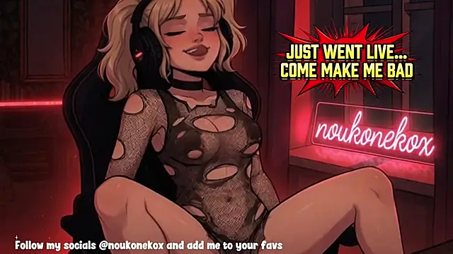 noukonekox online show from 07-11-26, 12:30