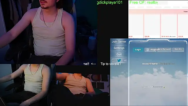 BigDickPlaya101 online show from 06-11-26, 07:17