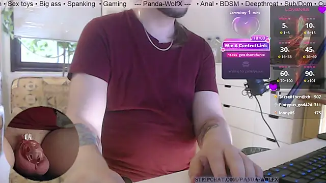 Panda-WolfX online show from 07-12-26, 03:47