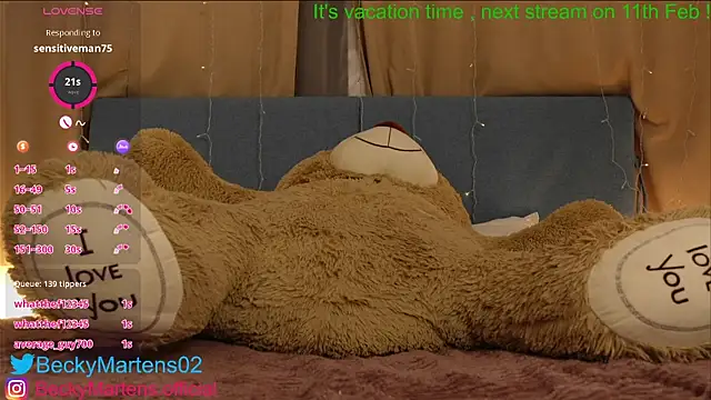 BeckyMartens online show from 01-25-25, 06:12
