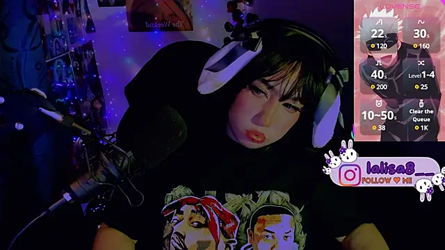 Snapshot of lalisa8 chatting on 01-19-25, 04:22 lalisa8 online show from 01-19-25, 04:22