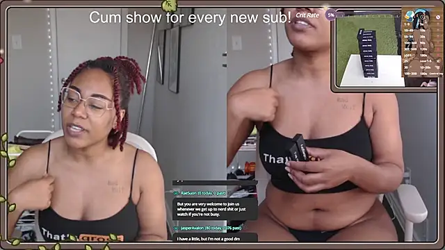 Snapshot of Cheybaaee chatting on 02-01-25, 07:23 Cheybaaee online show from 02-01-25, 07:23