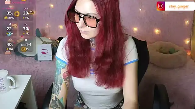 Ginger Stay online show from 01-22-25, 04:12