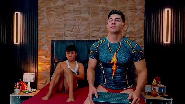 Snapshot of FelipeAndMarcello3 chatting on 10-20-25, 02:06 FelipeAndMarcello3 online show from 10-20-25, 02:06