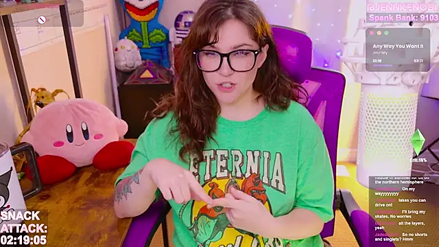 JennKenobi online show from 03-17-25, 03:40