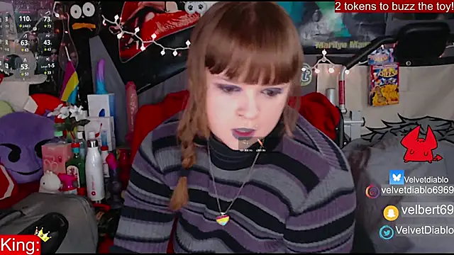 VelvetDiablo online show from 01-23-25, 01:08